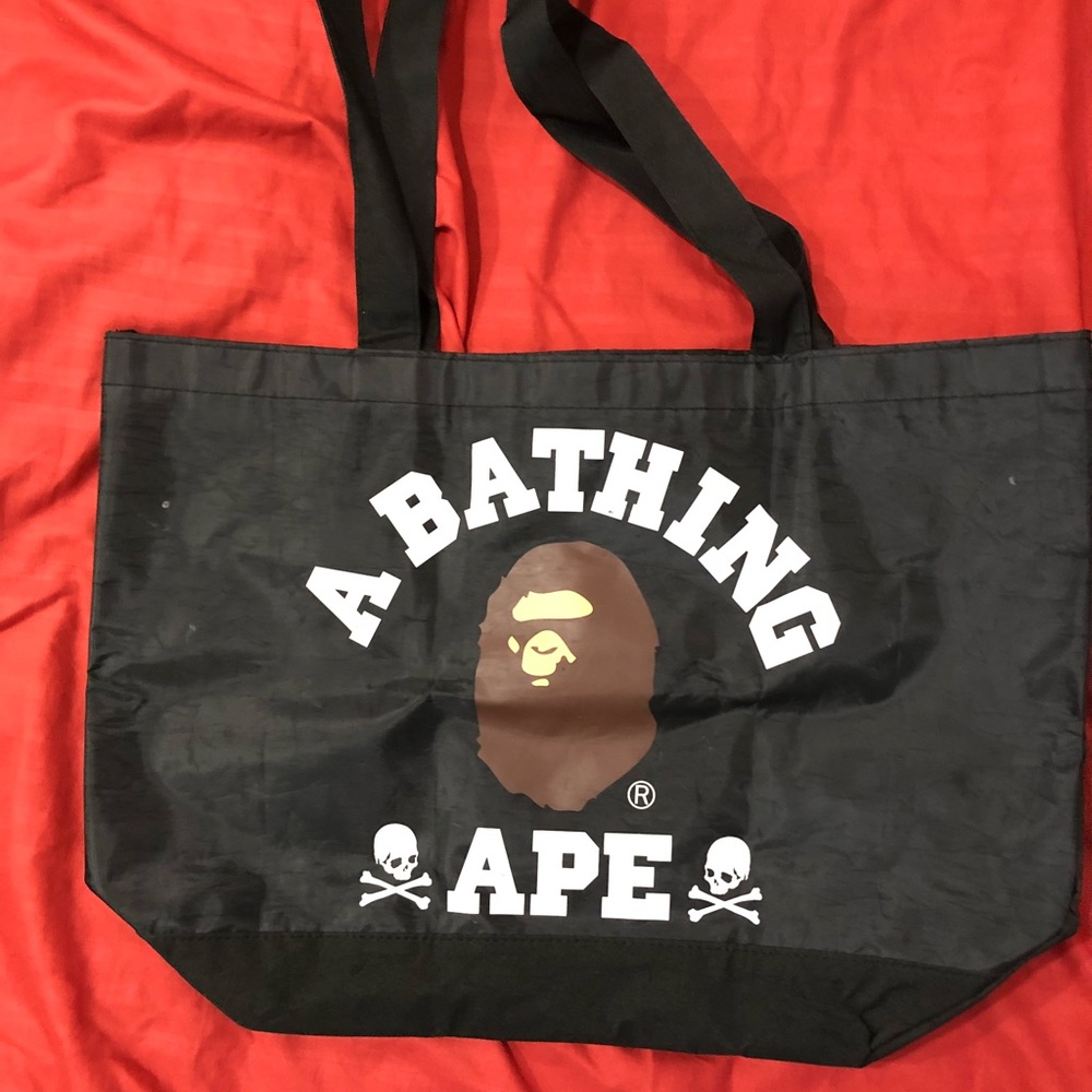 A bathing ape tote bag